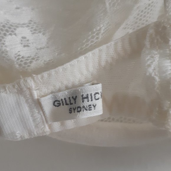 Gilly Hicks See Through Lace Balconet Push 'Em Up Bra 34B - Picture 2 of 7